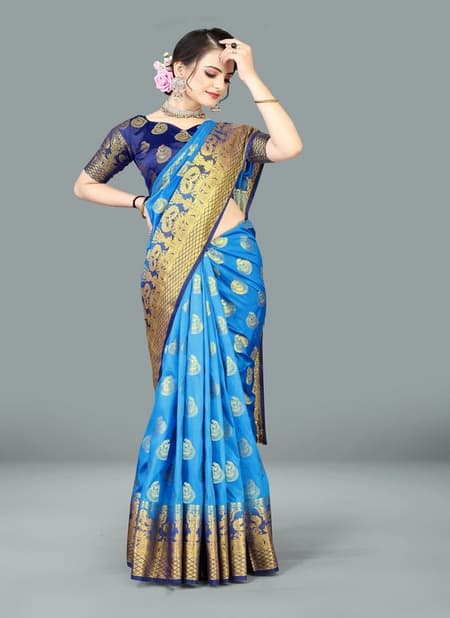 Macazo Ethnic D 01 Exclusive Wear Wholesale Banarasi Silk Sarees

